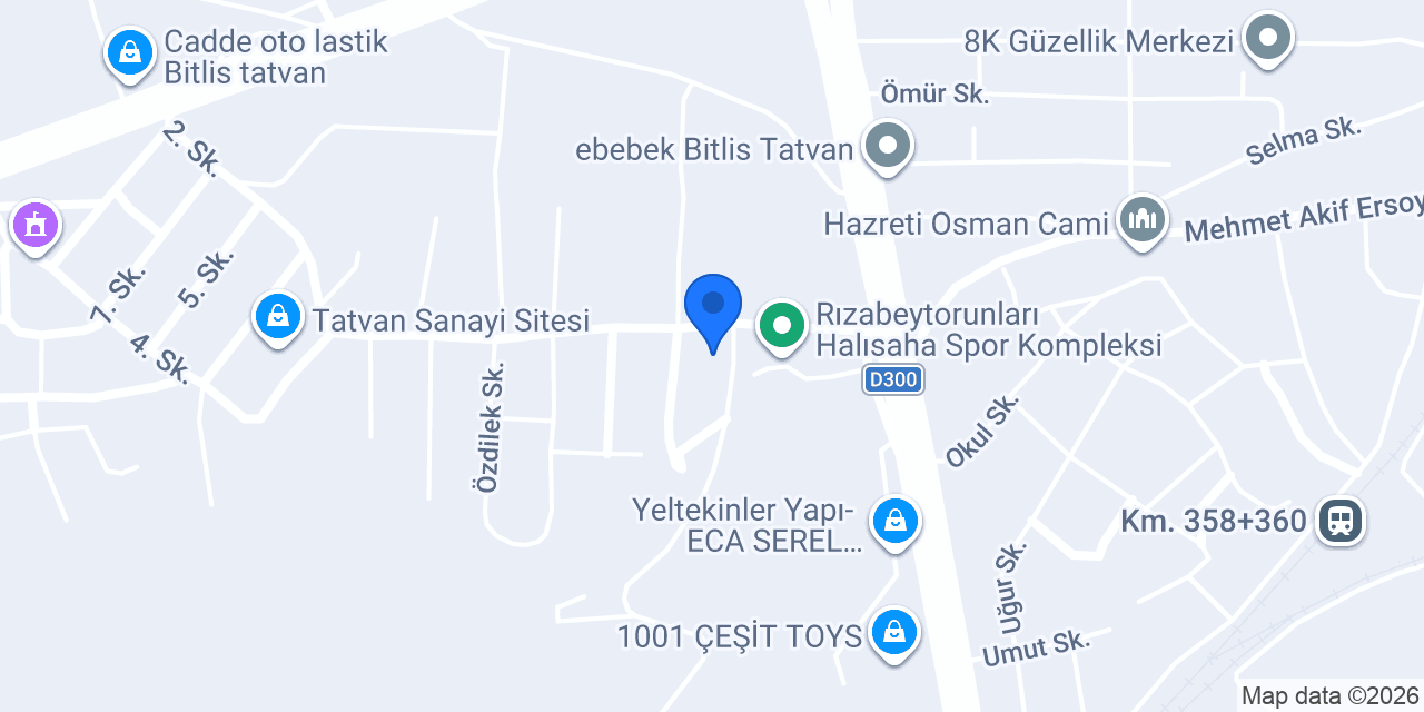 Murat Mobilya Dekorasyon konumu