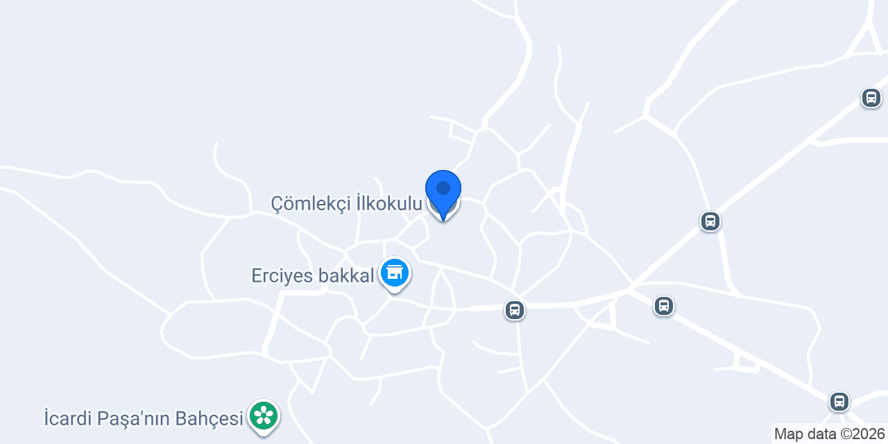 Çömlekçi İlkokulu konumu