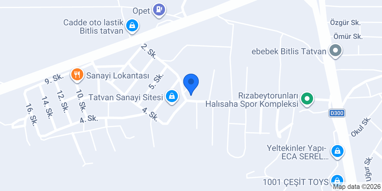 KILIÇLI METAL & YAPI MARKET konumu