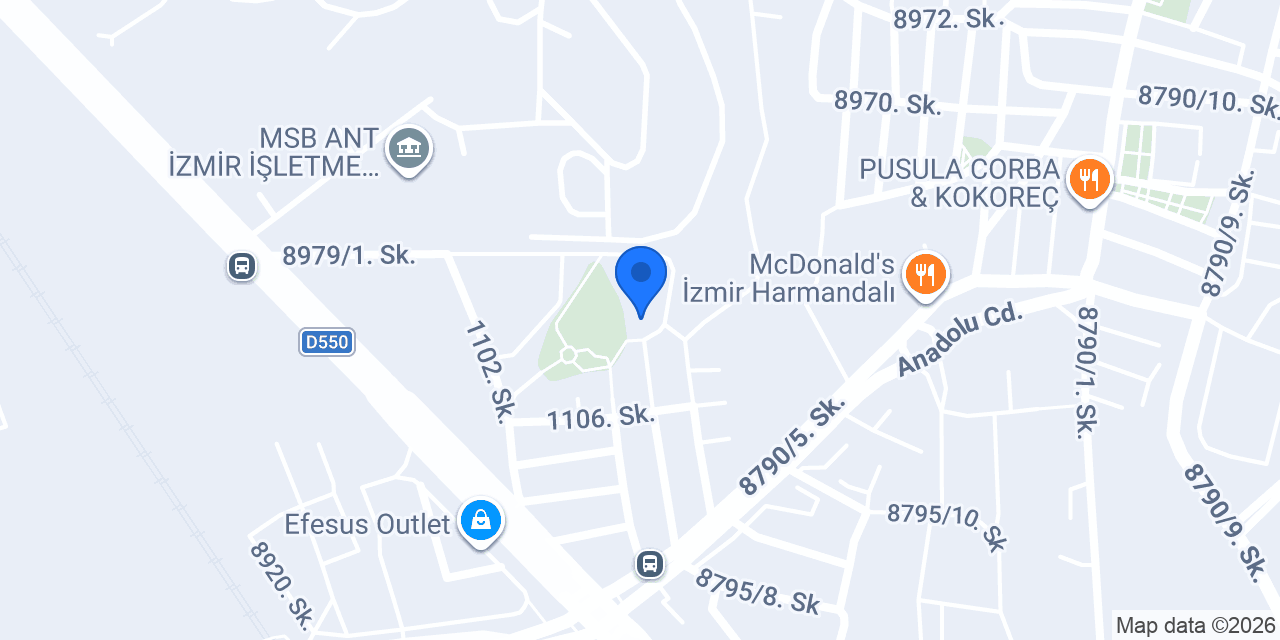 İzmir Şap konumu
