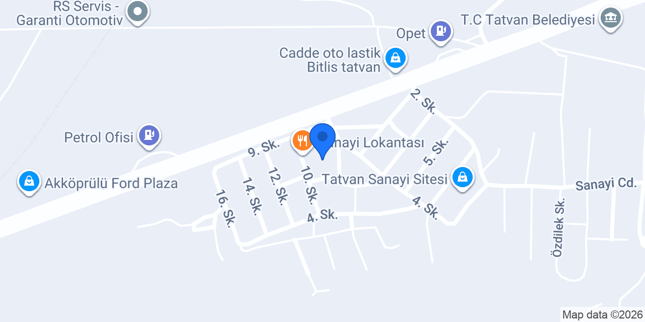 Oto harun yedek parca konumu