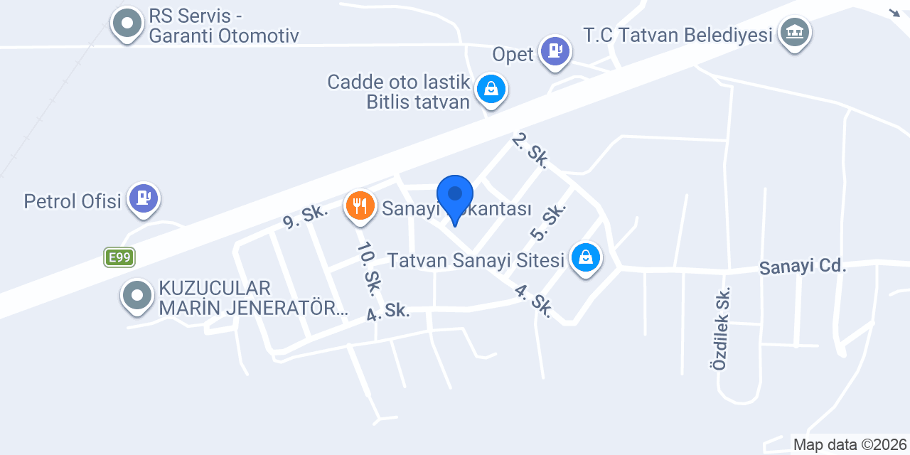Kadir Oto Orjinal Yedek Parça konumu