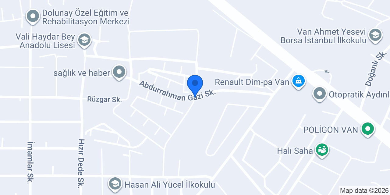Mehtap Ticaret konumu
