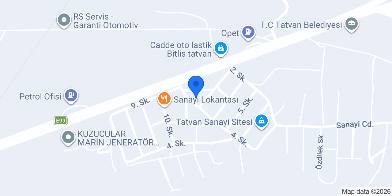 Şengüller Ticaret konumu