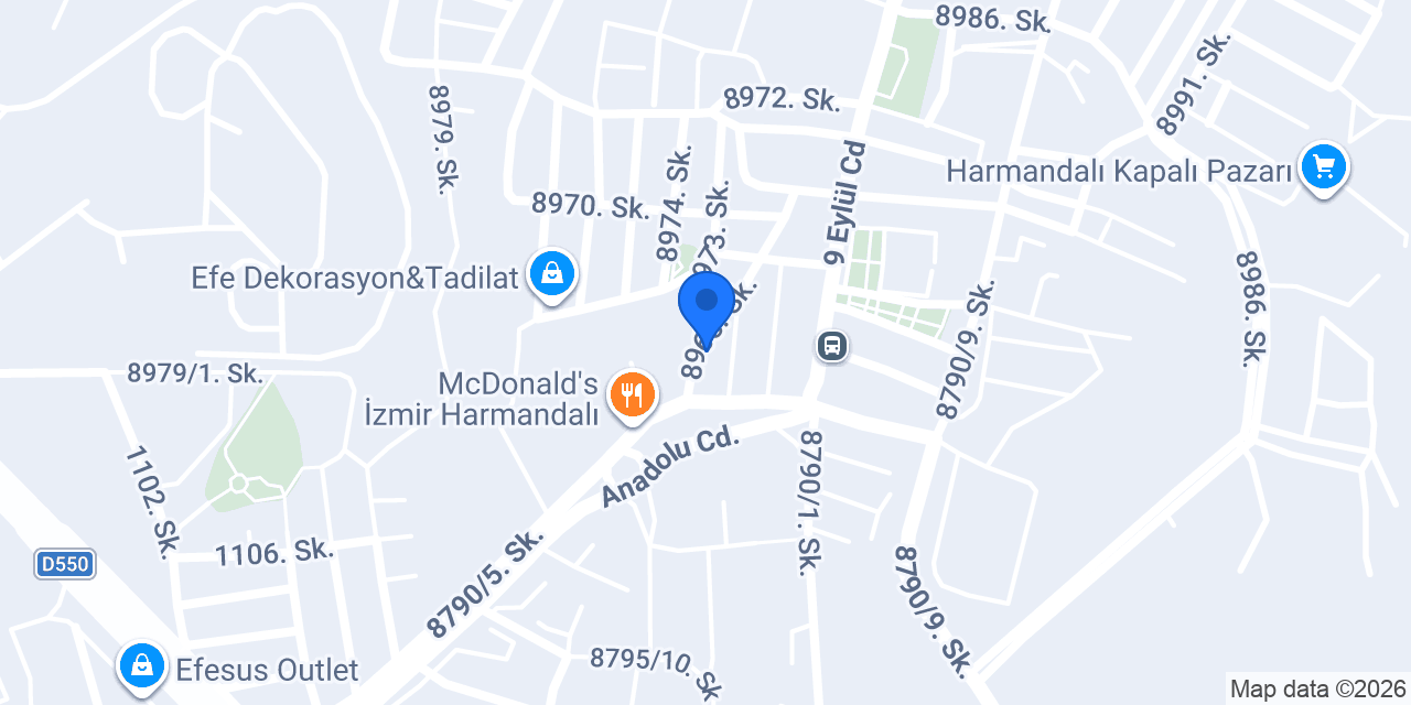 Terzi Meral konumu