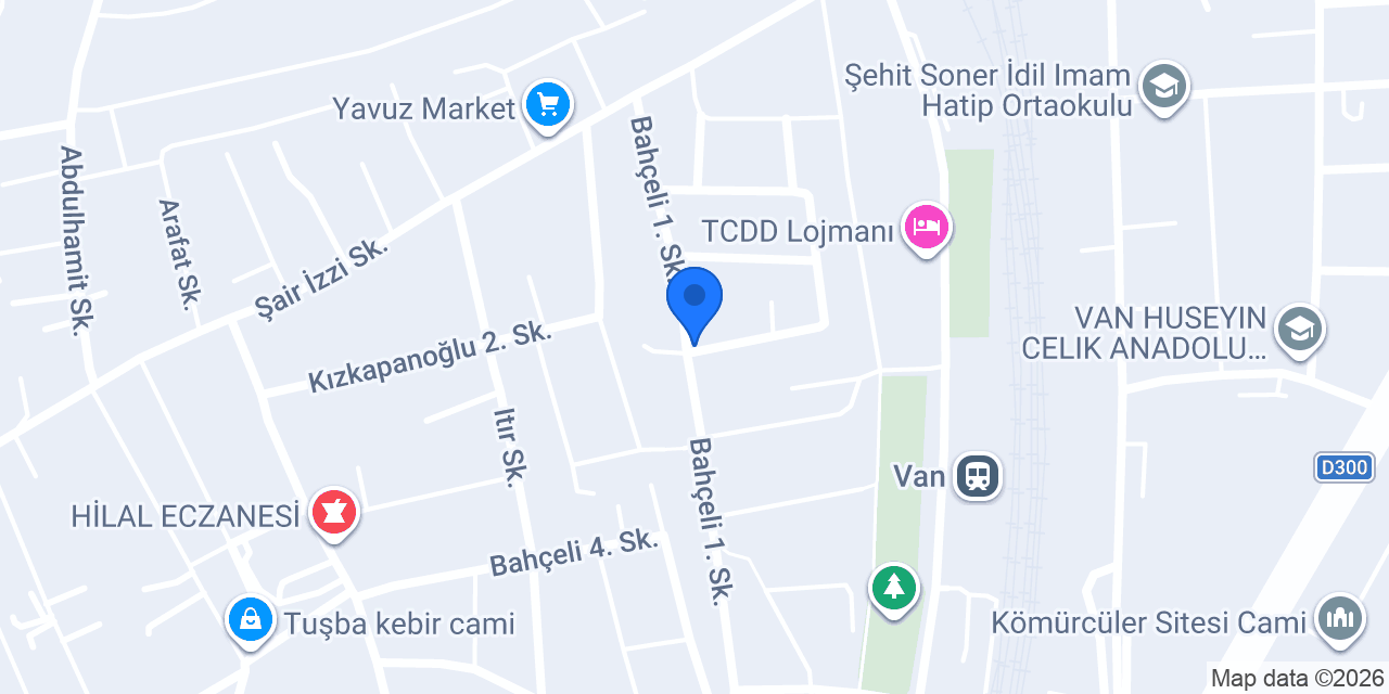Beyaz market konumu