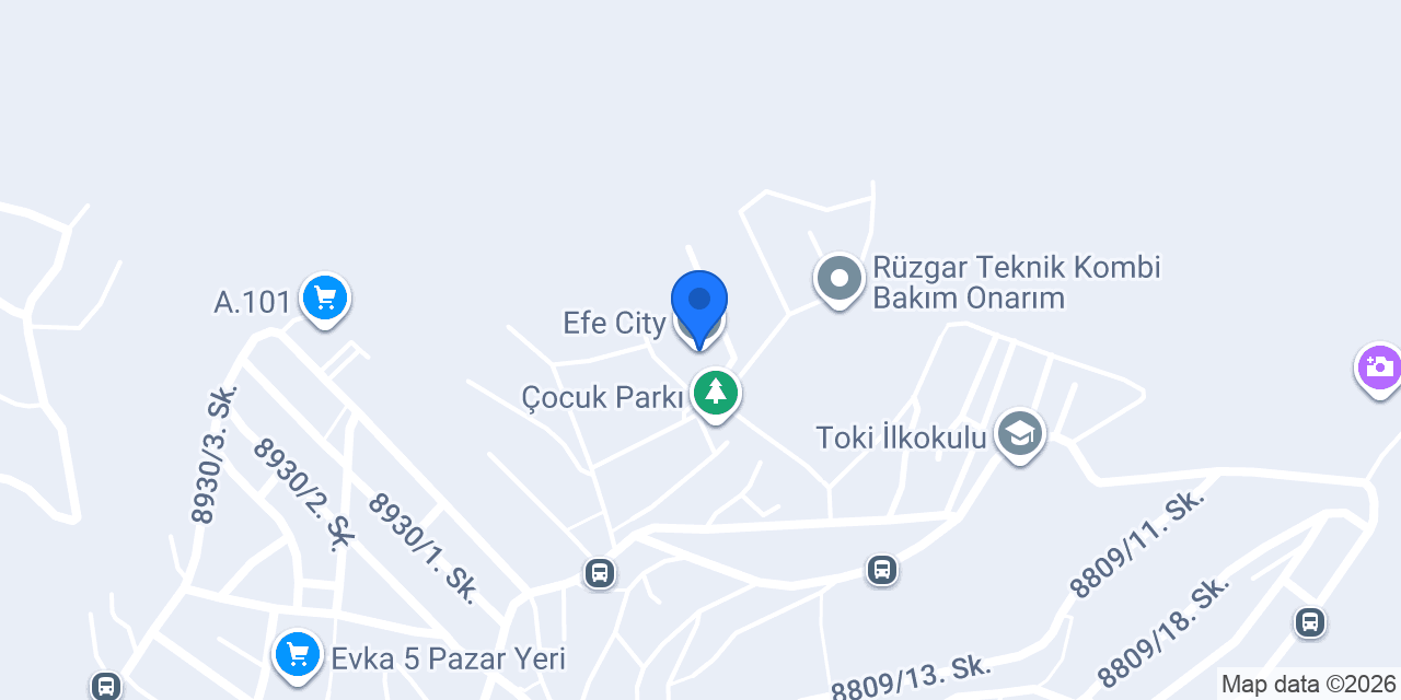 Efe City konumu