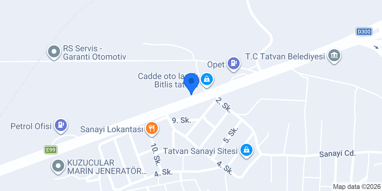 Lastiğim - Yılmaz Ticaret konumu