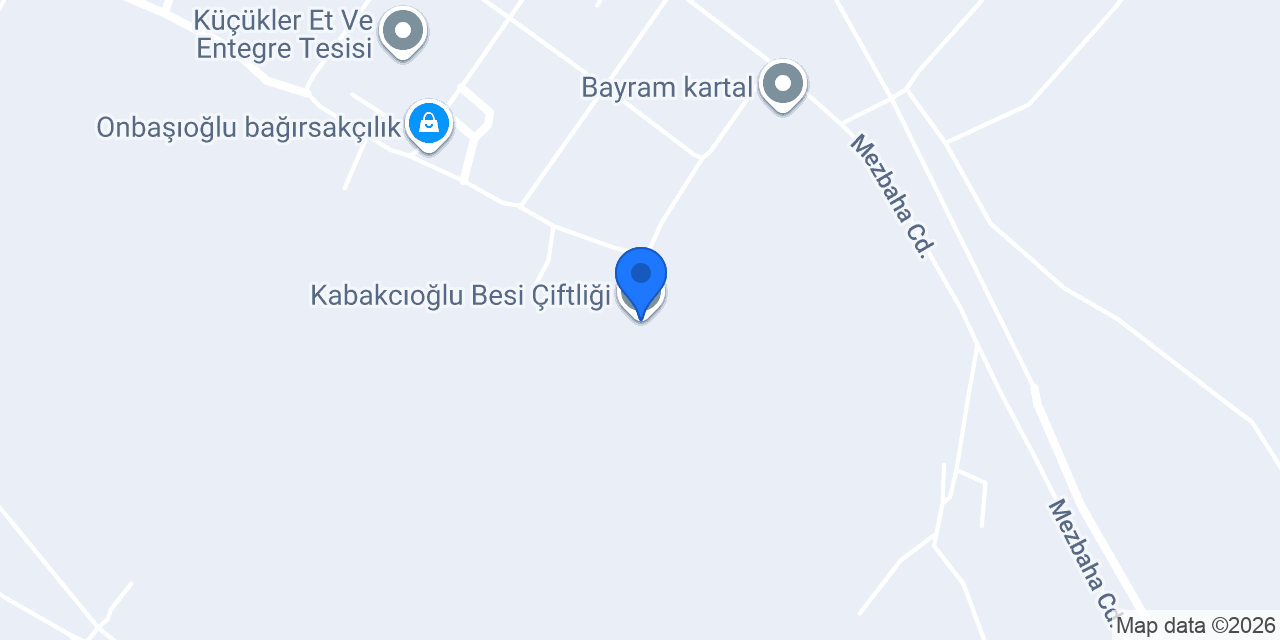 Kabakcıoğlu Besi Çiftliği konumu