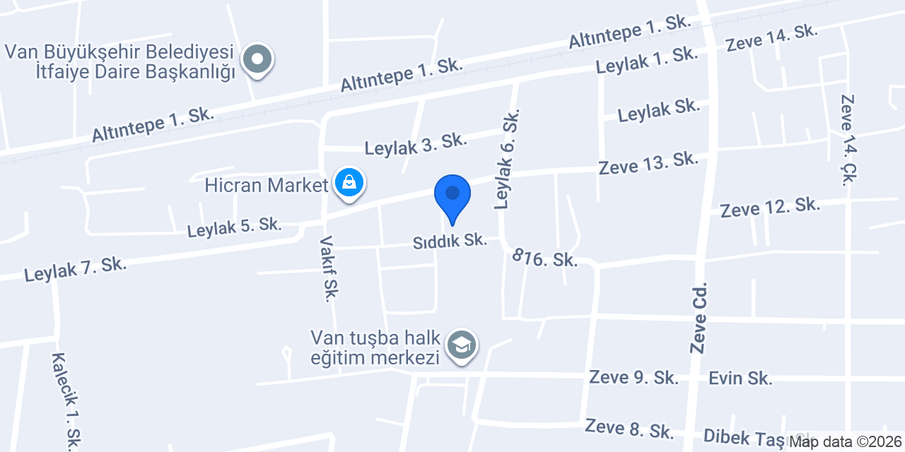 Eyef Ticaret konumu