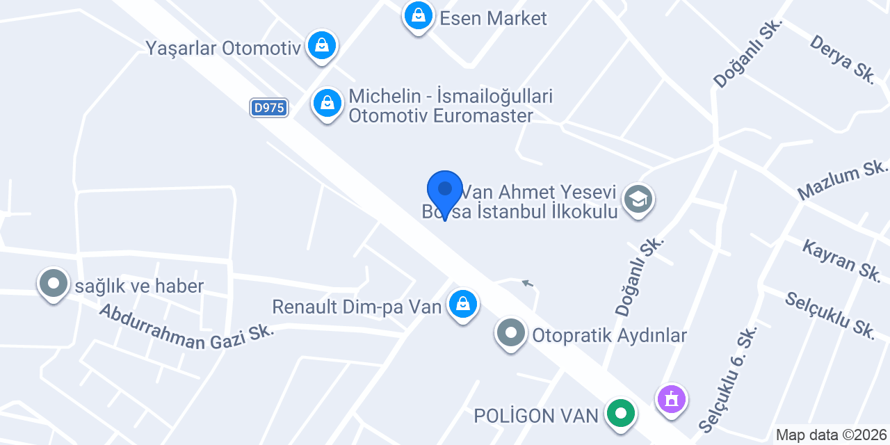 Oğul Otogaz konumu