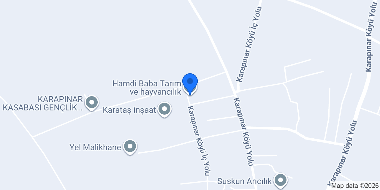 Hamdi Baba Tarım ve hayvancılık konumu