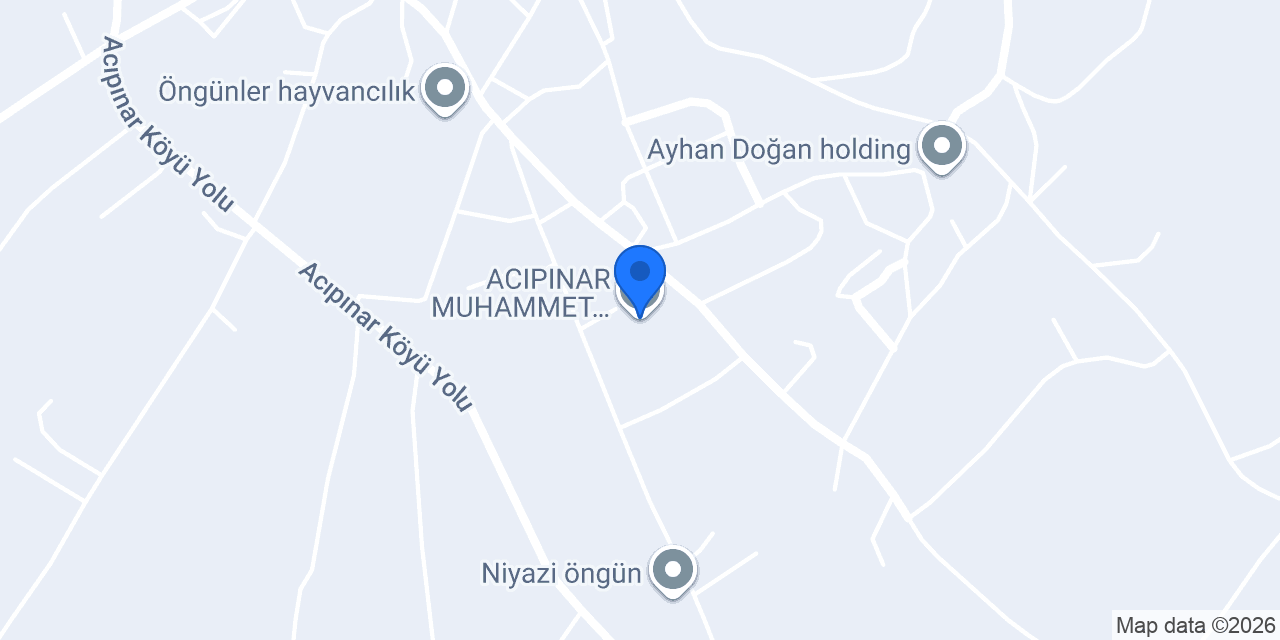ACIPINAR MUHAMMET DOĞAN KOYUN ÇİFTLİĞİ konumu