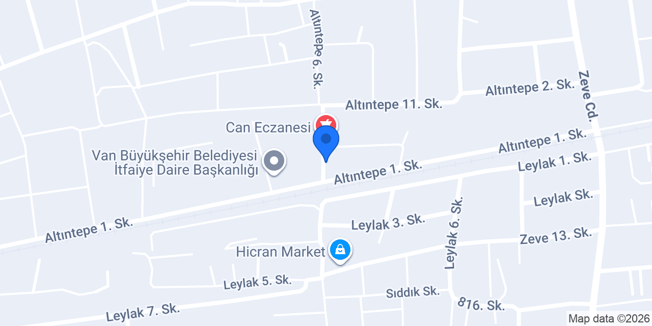 Beyde Eczanesi konumu