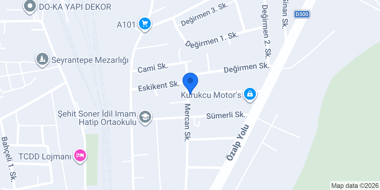 Karcher Yetkili Bayi konumu