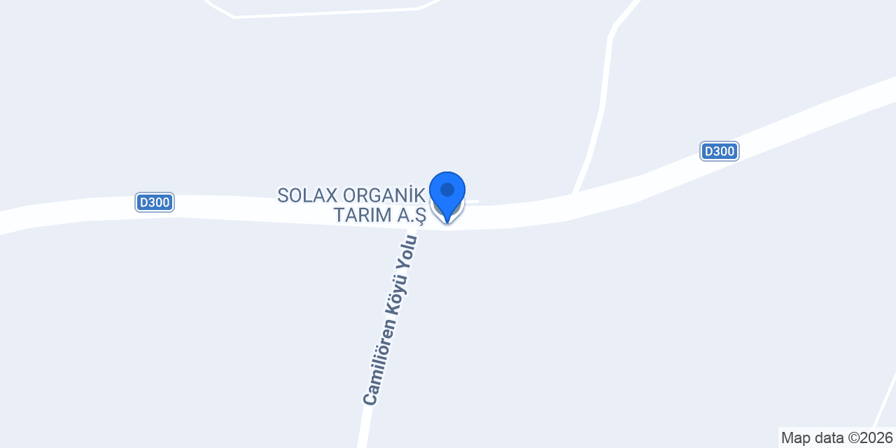 SOLAX ORGANİK TARIM A.Ş. konumu
