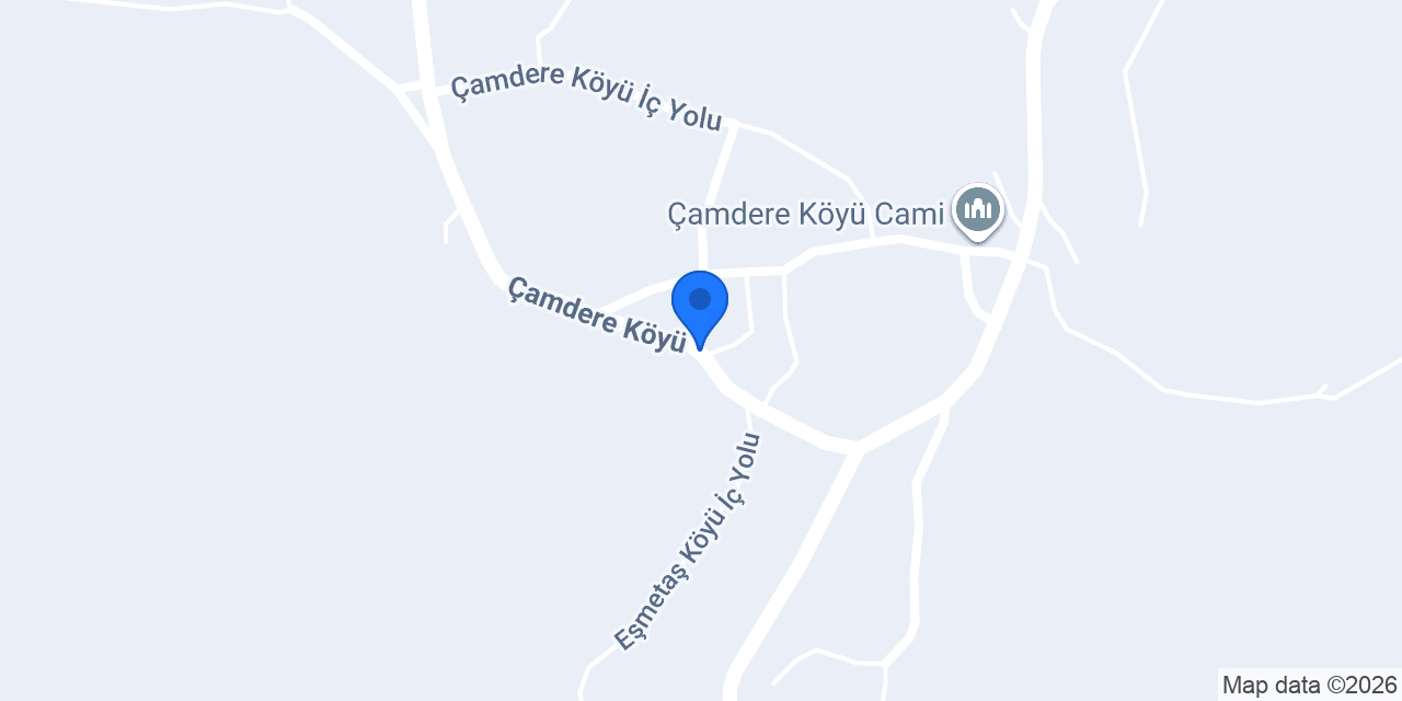 Çamdere Köyü Muhtarlığı konumu