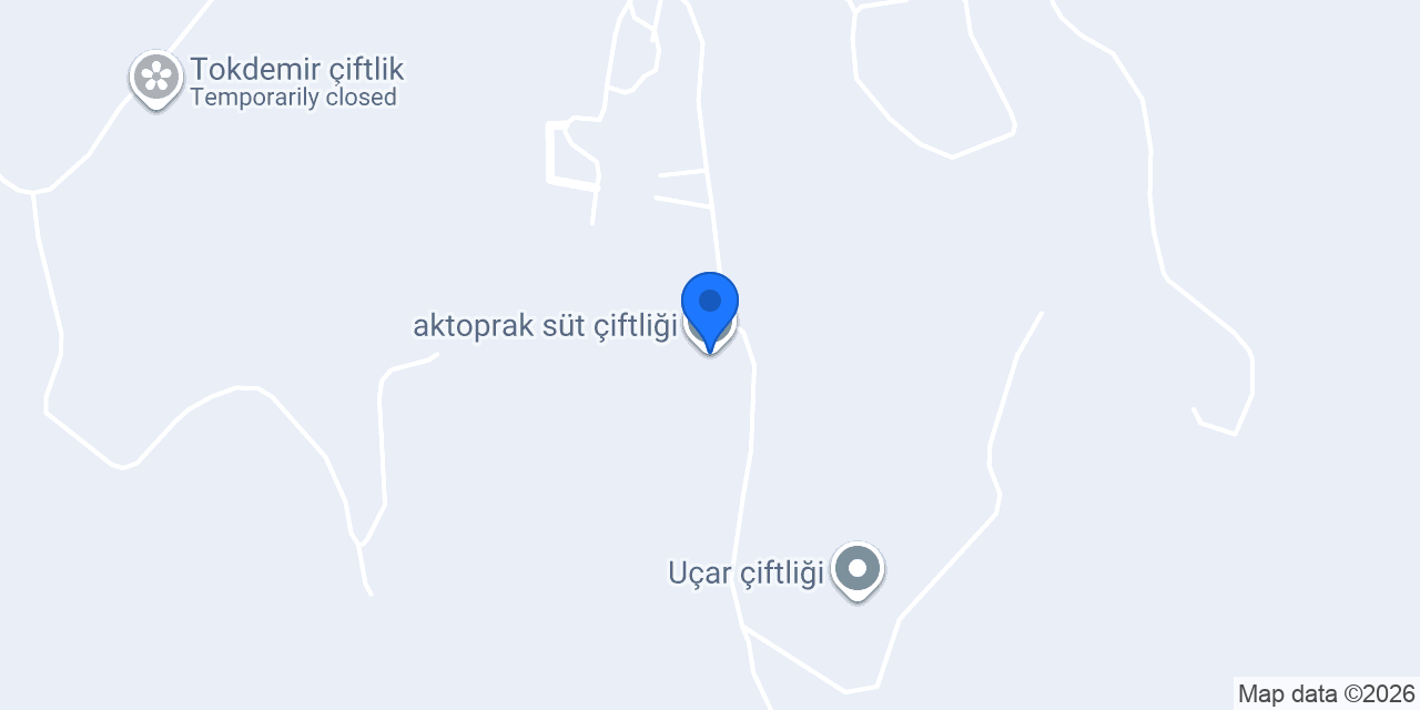 aktoprak süt çiftliği konumu