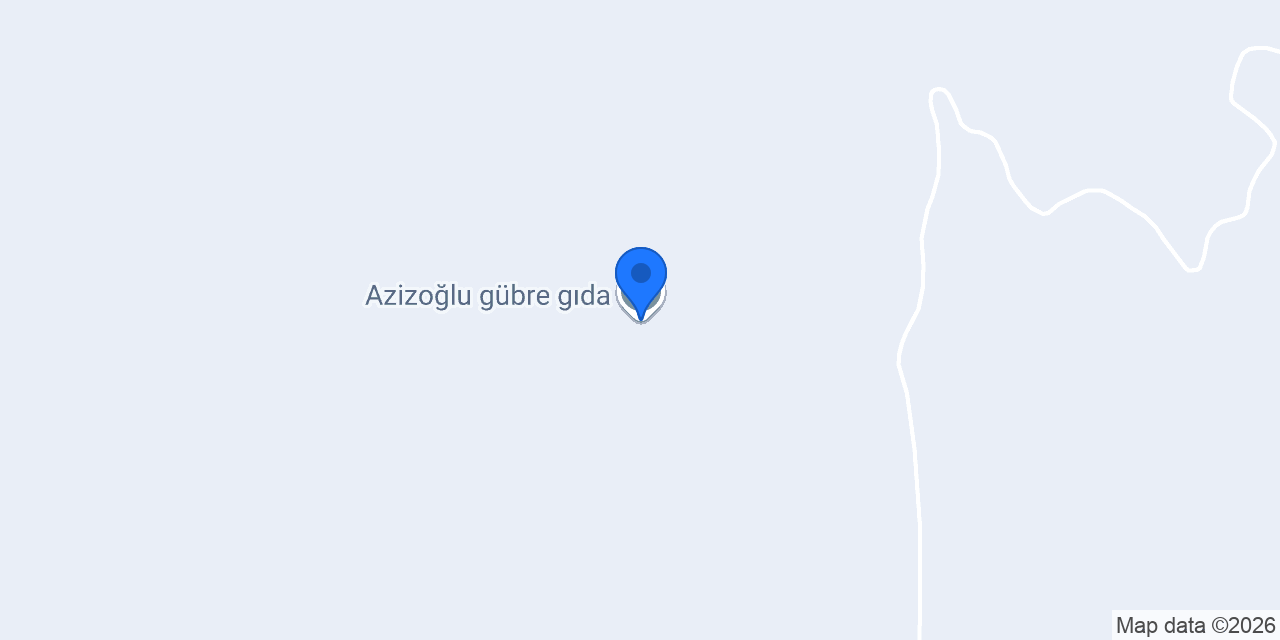 Azizoğlu gübre gıda konumu
