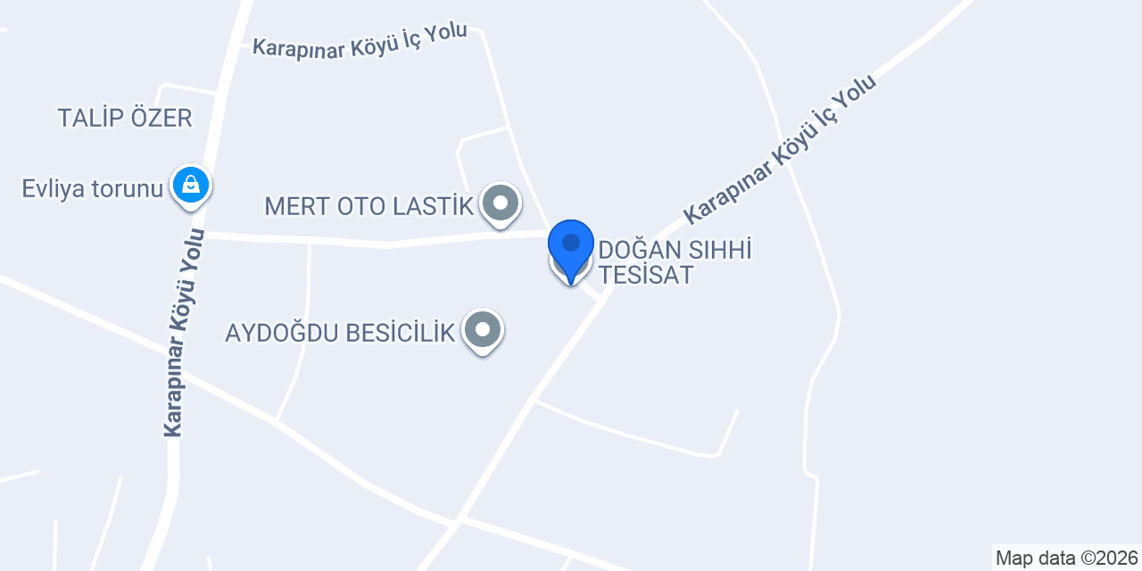 DOĞAN SIHHİ TESİSAT konumu