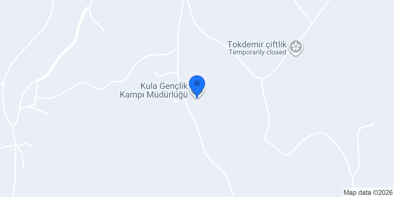 Kula Gençlik Kampı Müdürlüğü konumu