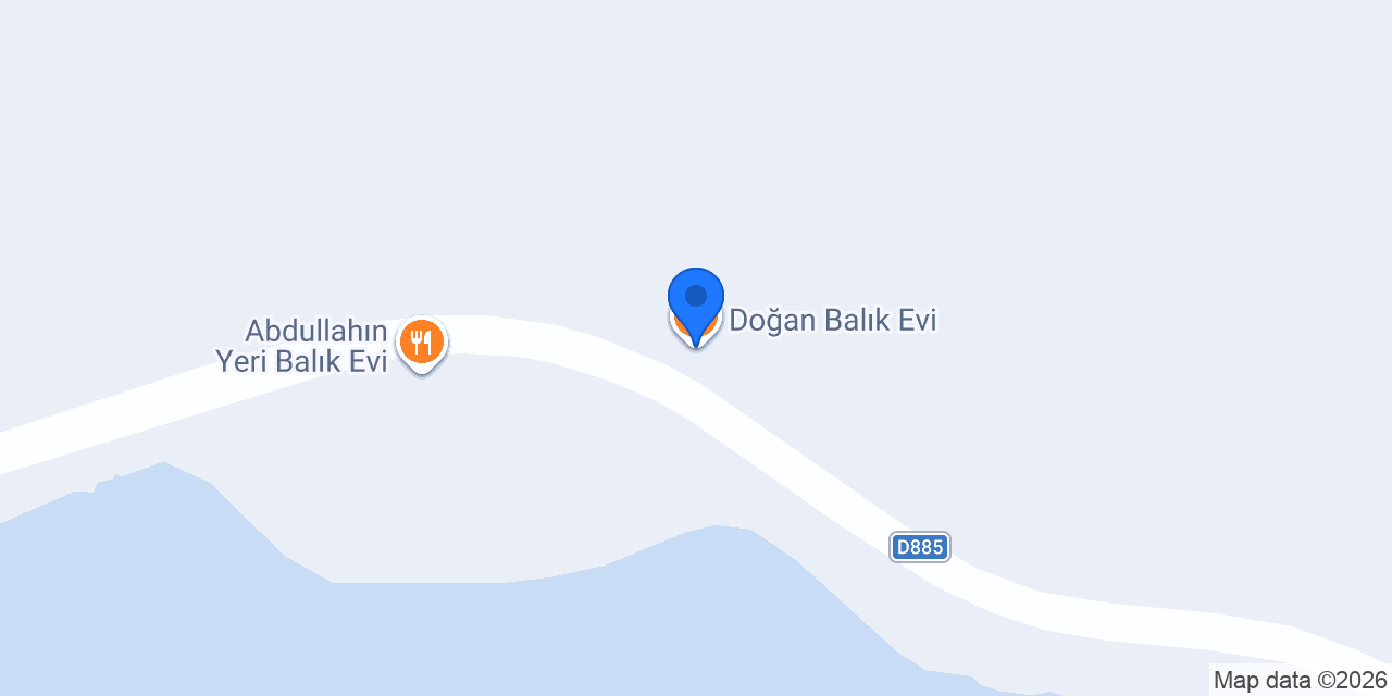 Doğan Balık Evi konumu