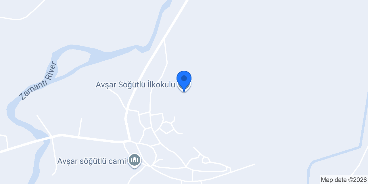 Avşar Söğütlü İlkokulu konumu