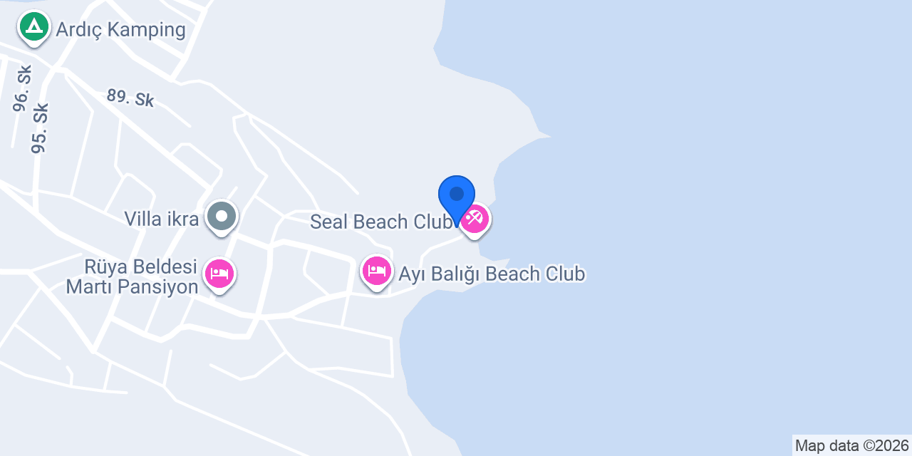 Alya Beach Otel konumu
