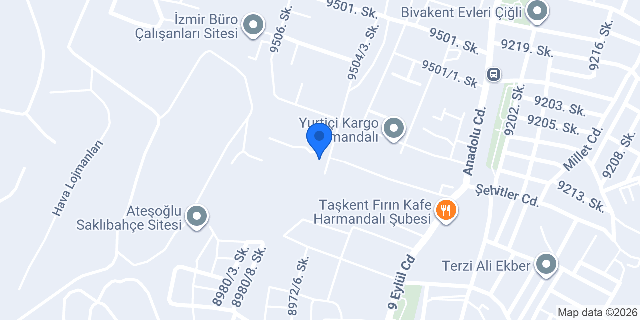 Özdemir Ticaret konumu