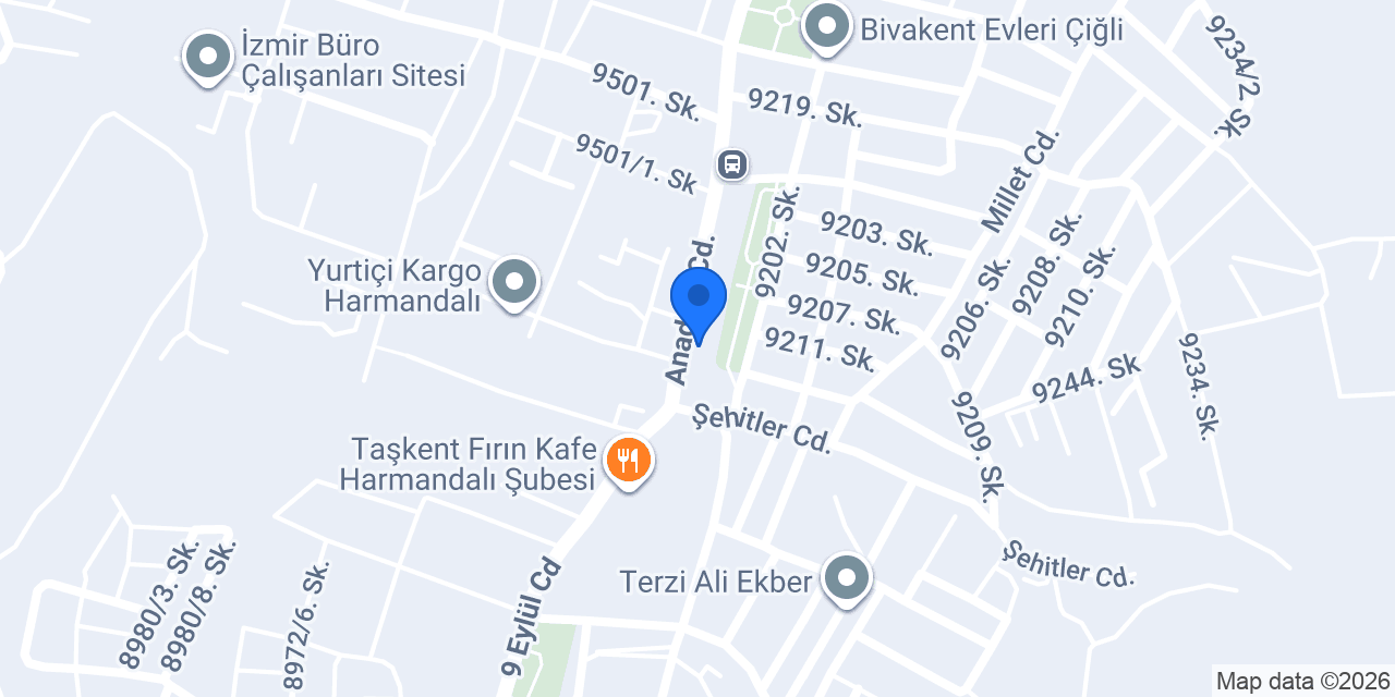 Dönerci Bayram Usta konumu