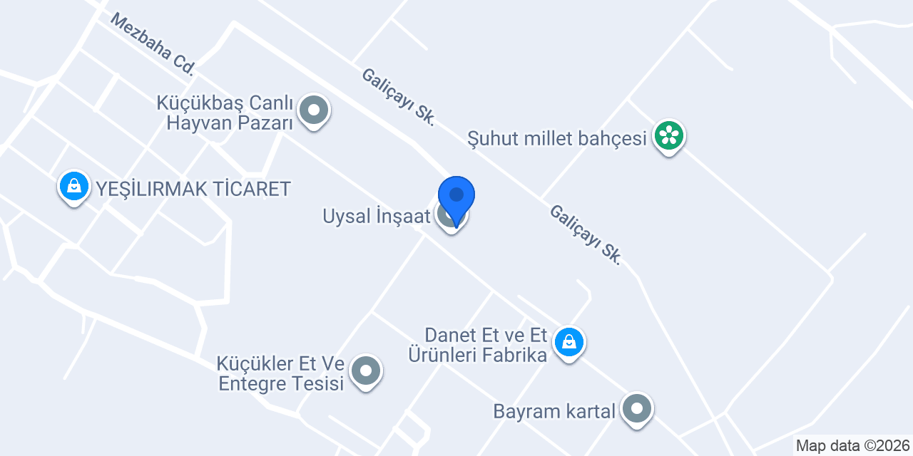 Uysal İnşaat konumu