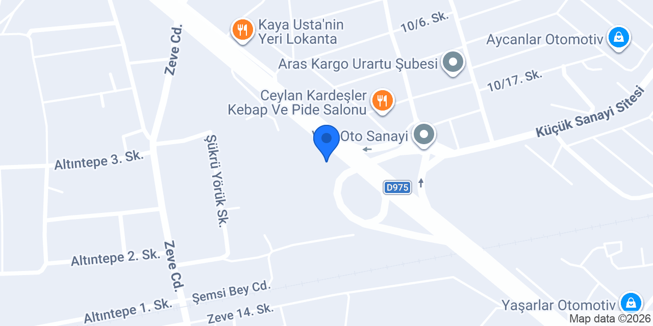 Van Beton konumu