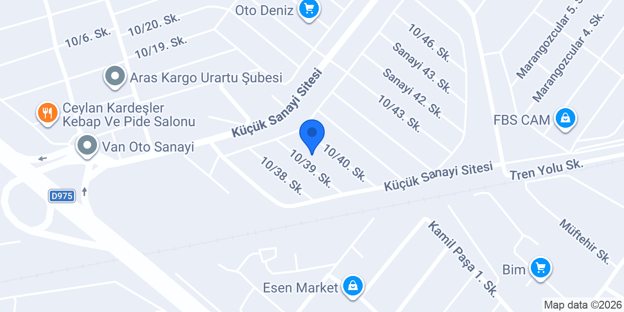 DEMKAR PETROL OTOMOTİV GIDA İNŞ LTD. ŞTİ. konumu