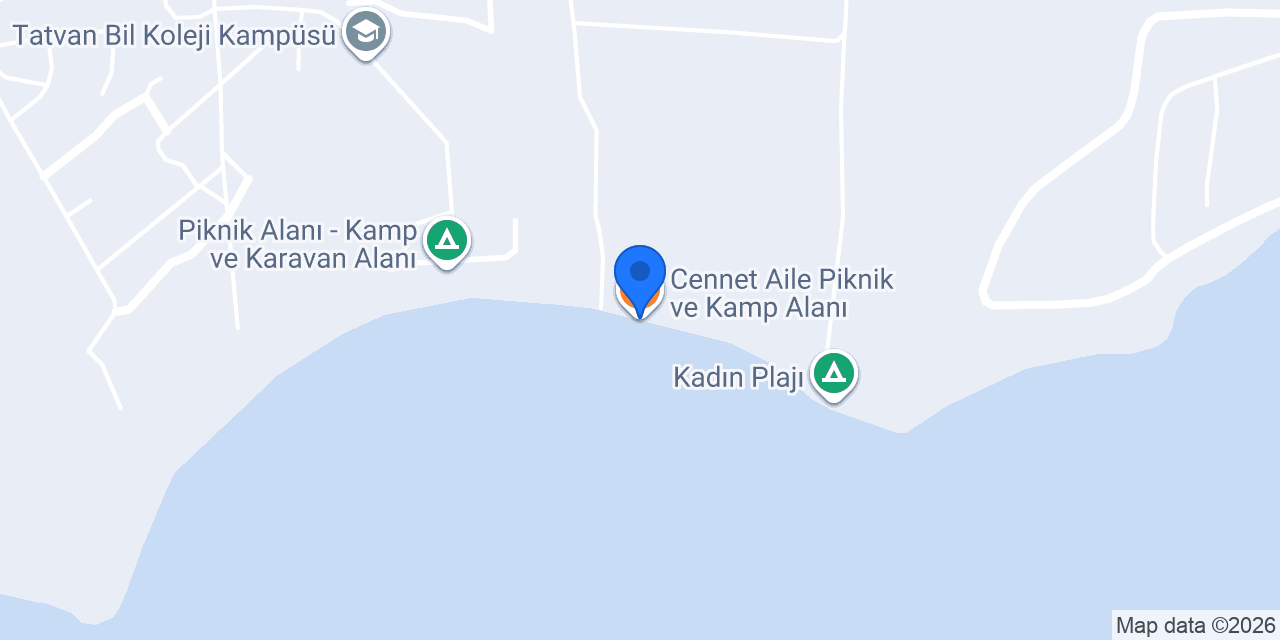 Cennet Aile Piknik ve Kamp Alanı konumu