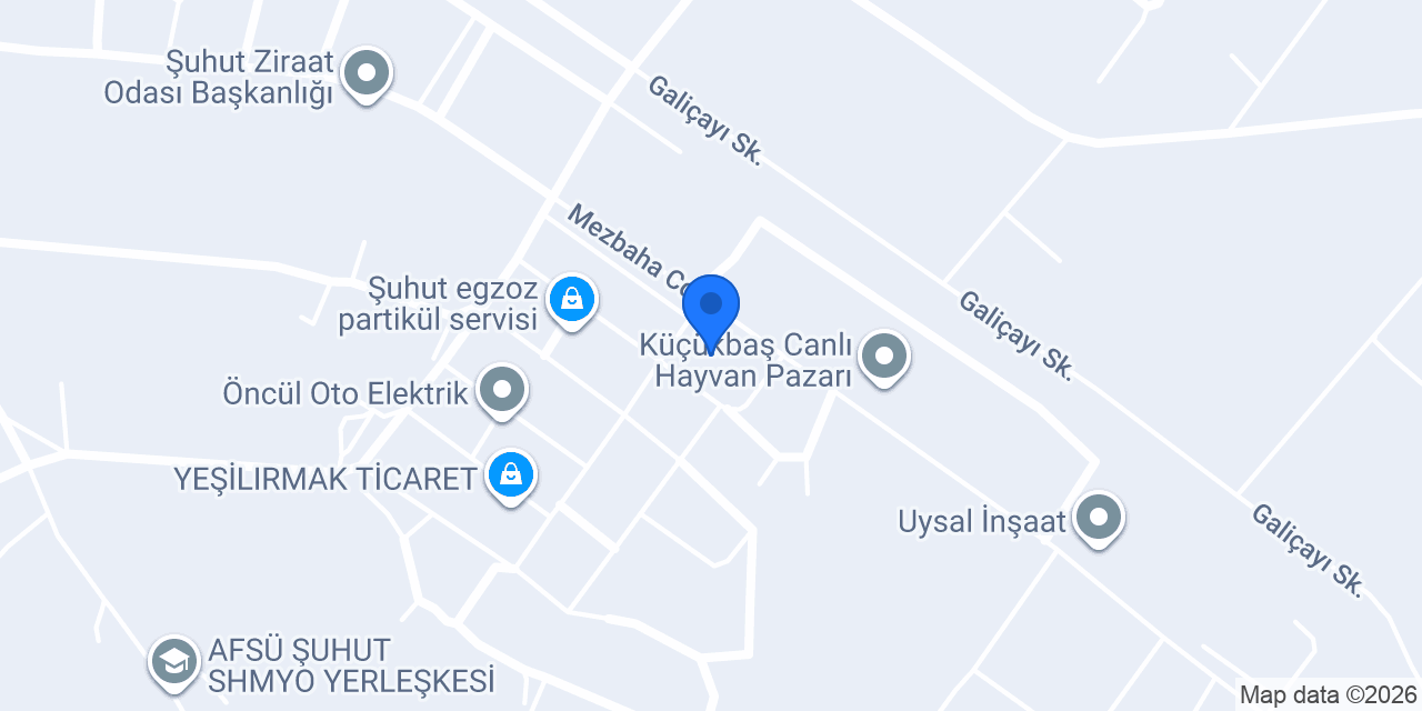 Fatih Otomotiv & Traktör konumu