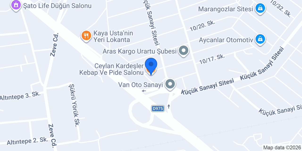 Ceylan Kardeşler Kebap Ve Pide Salonu konumu