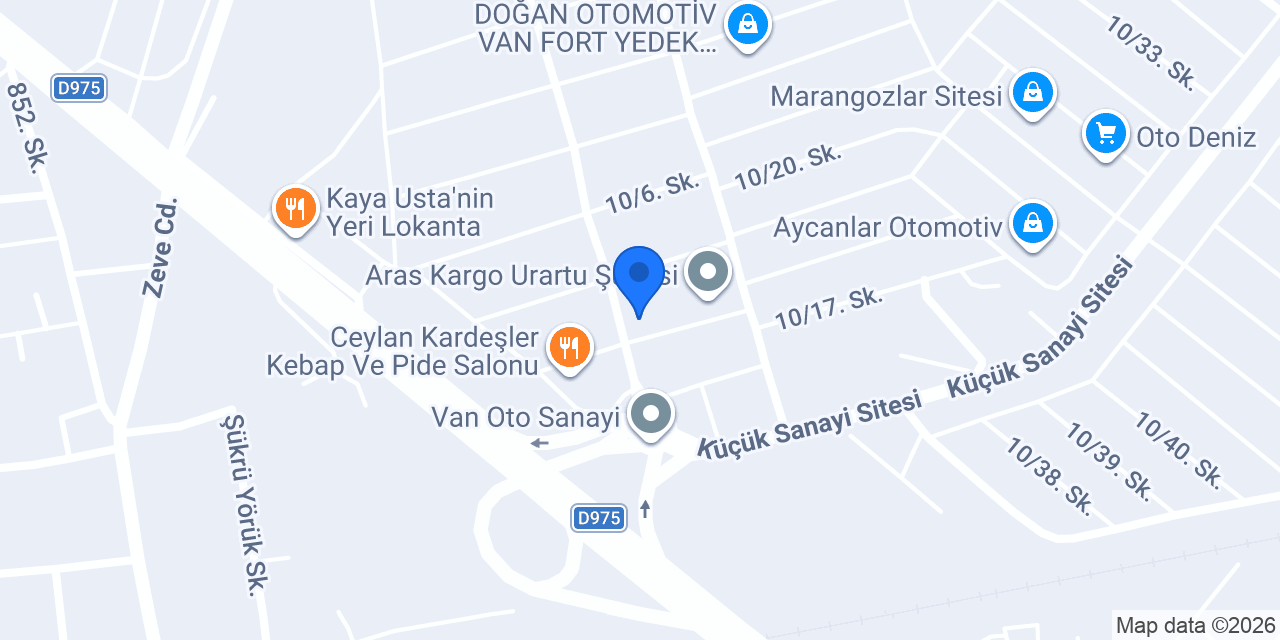 ROTBALANS LASTİK-AKÜ konumu