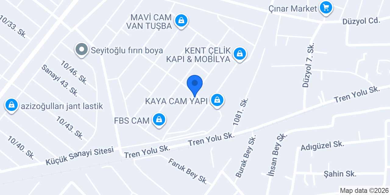 ÖZTUNÇ MOBİLYA VE DOĞRAMA konumu