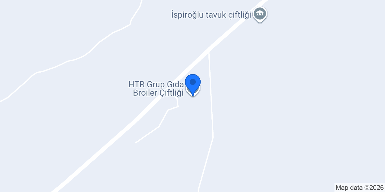HTR Grup Gıda Broiler Çiftliği konumu