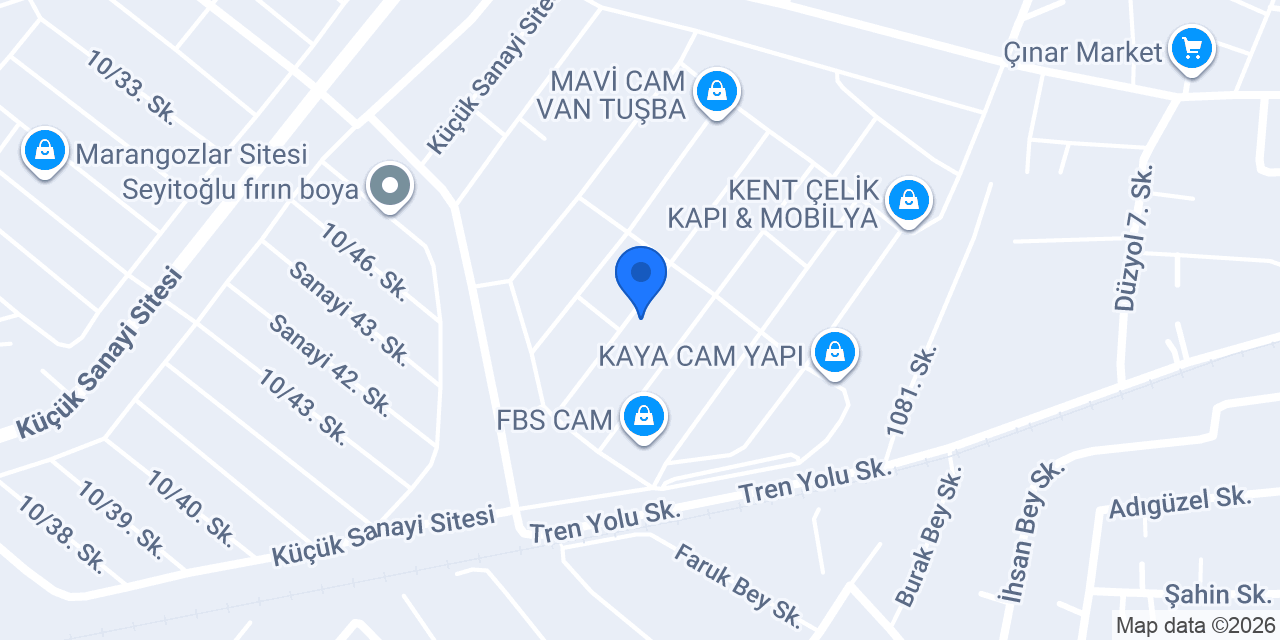 Mesa Ahşap Dekorasyon konumu