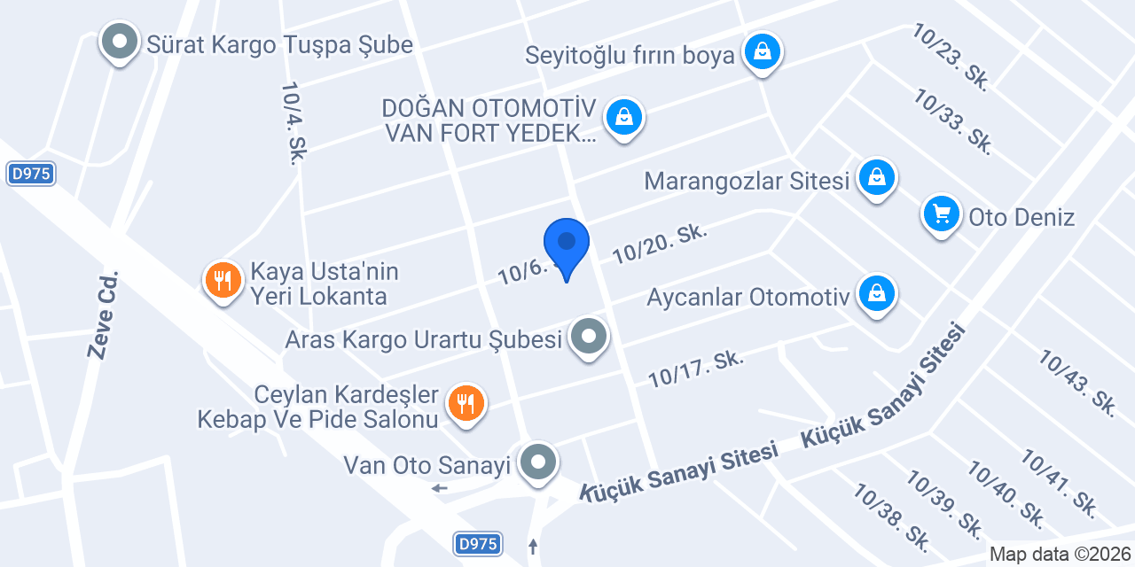 Egzoz Park konumu