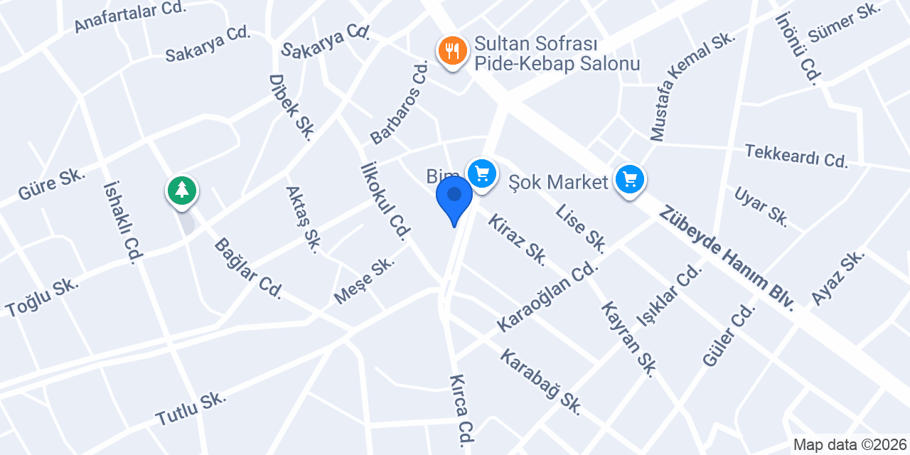 Akgün Ticaret konumu