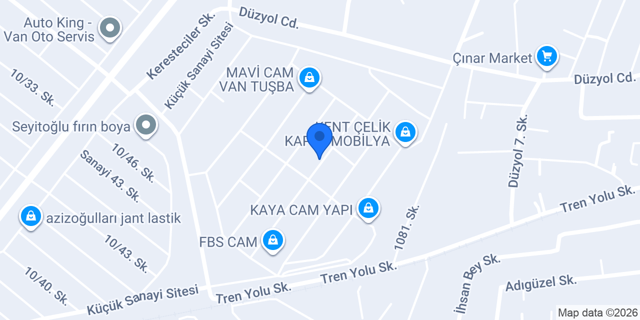 Buzkan Ebatlama konumu