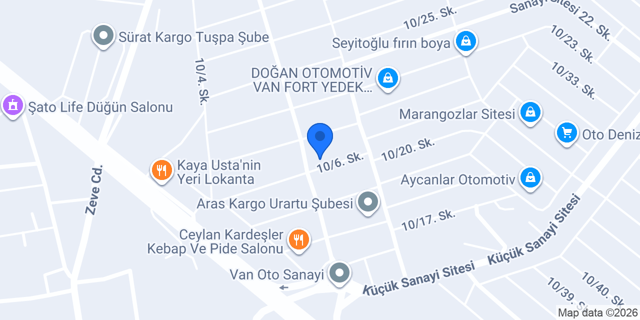 Oto Demir konumu