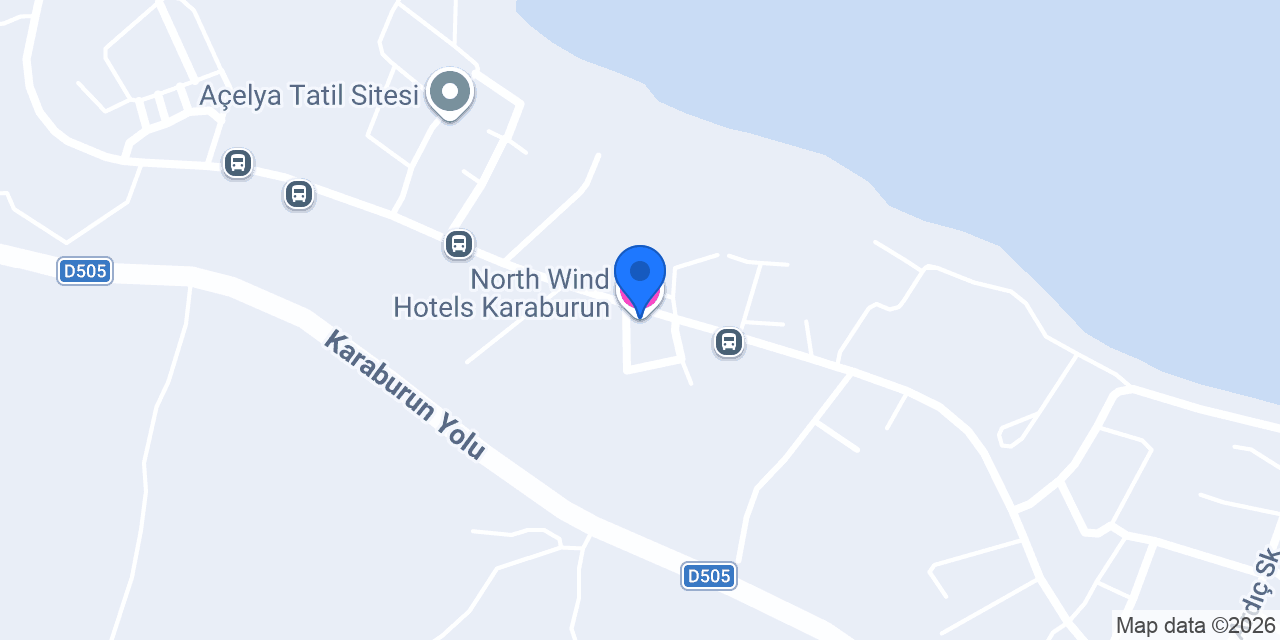 North Wind Hotels Karaburun konumu