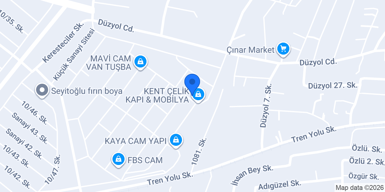 CEYLAN PEN MOBİLYA ODA KAPI ÇELİK KAPI konumu