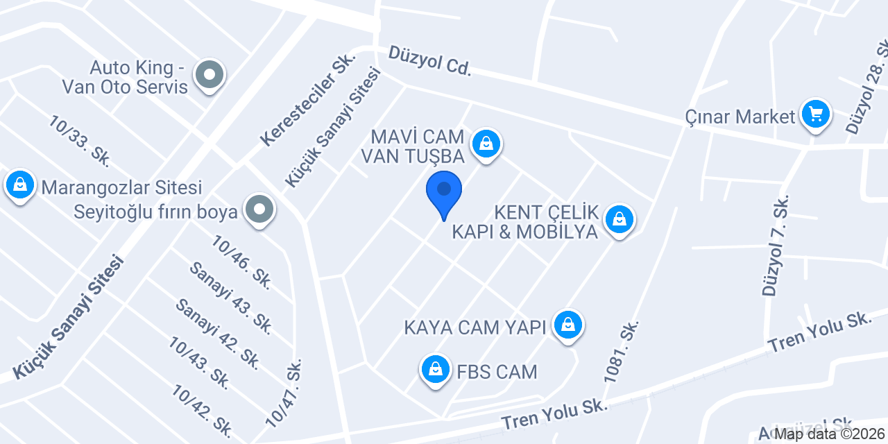 Van mobilya konumu