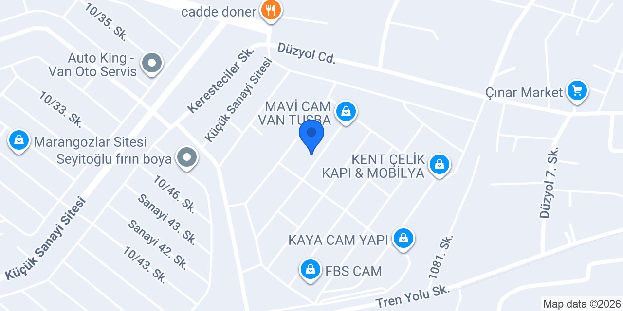 Dülger Mobilya konumu