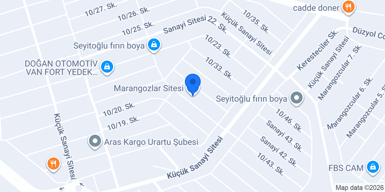 Marangozlar Sitesi konumu