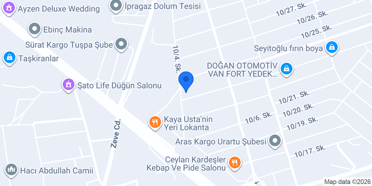 ÇAĞ TORNA VE MAKINA SANAYI konumu